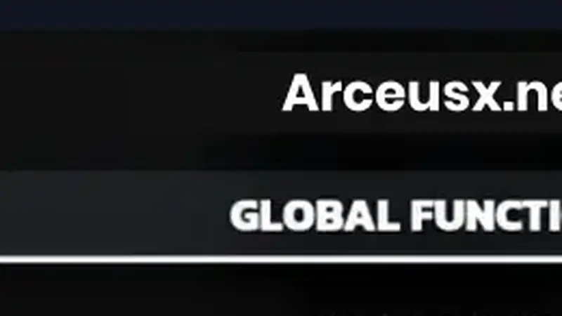 Arceus X Neo mod menu interface detail