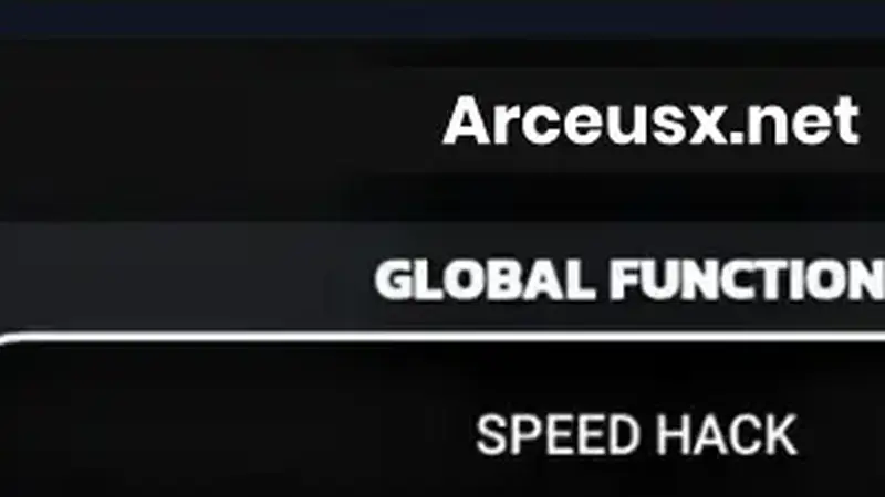 Arceus X Neo mod menu interface detail
